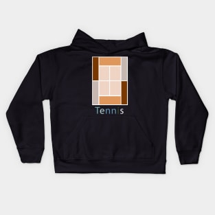 Tennis Court Kids Hoodie